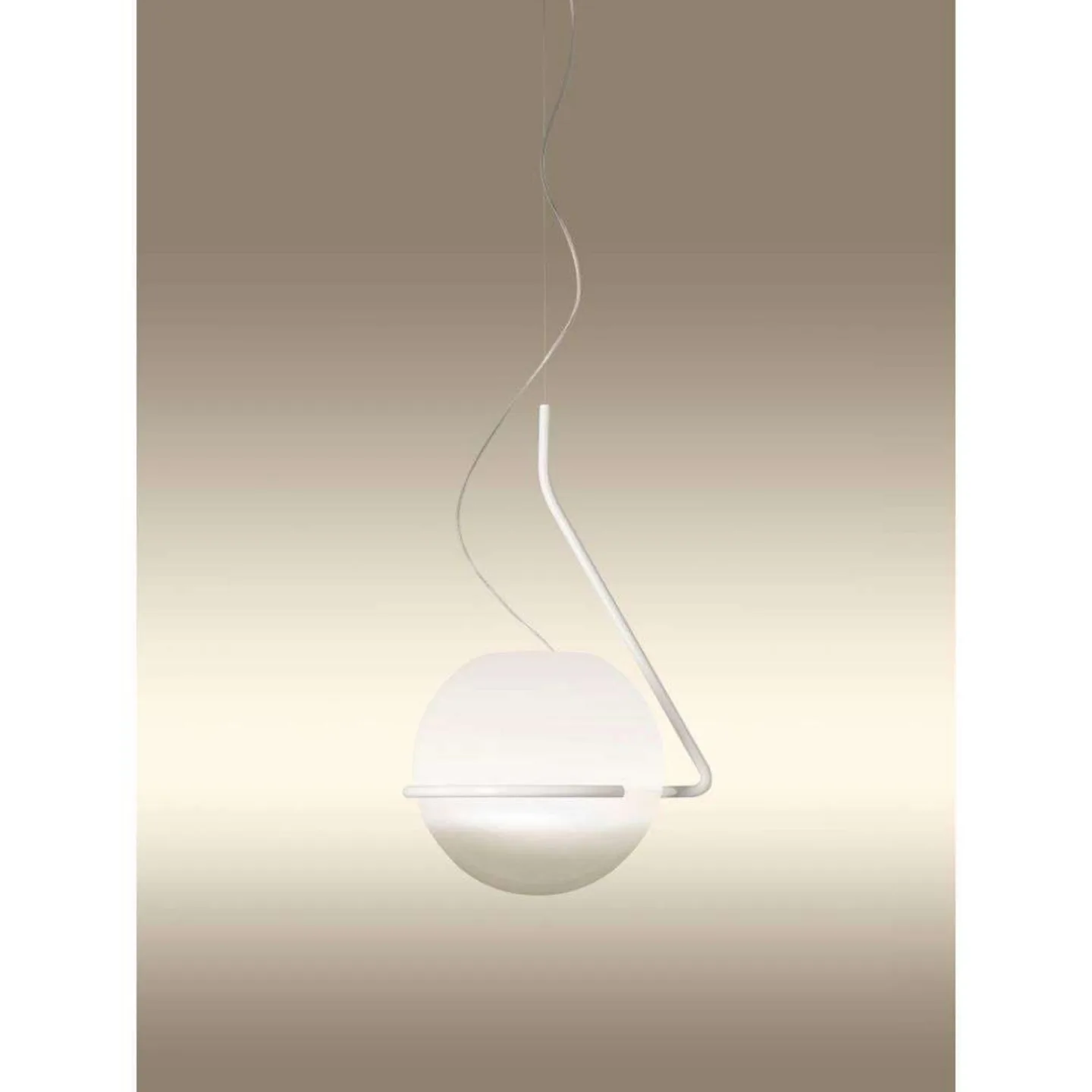 Tonda Pendel White/White - Foscarini - Spisestue - Metall