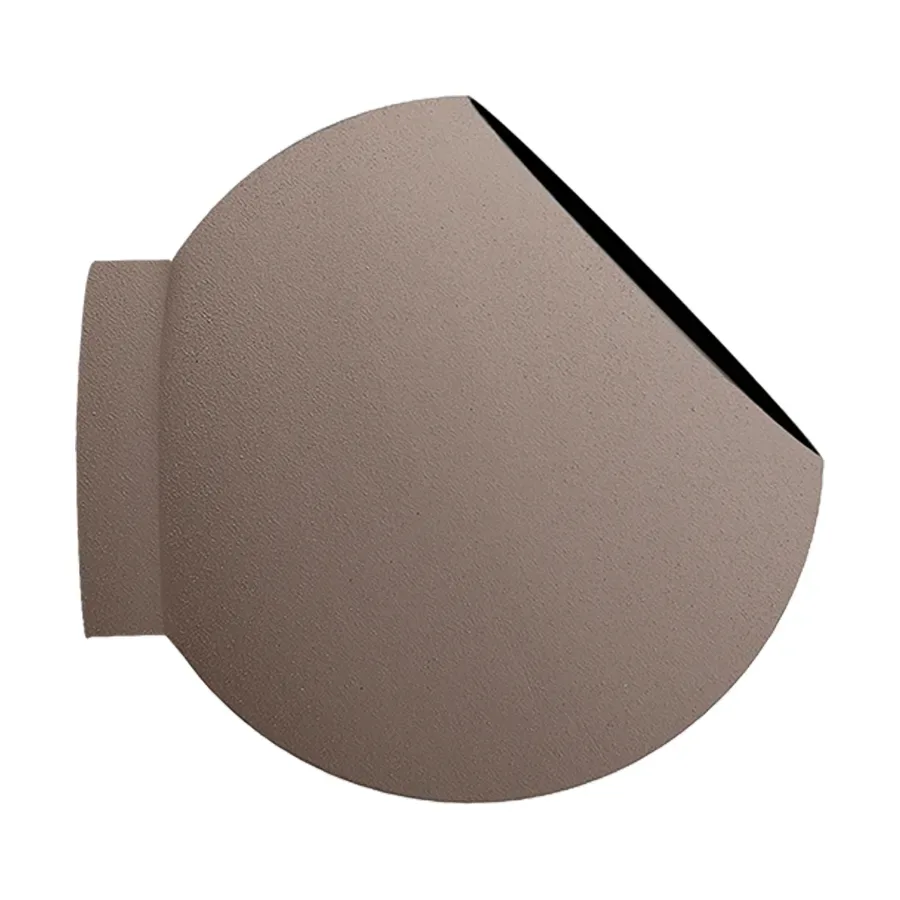 AYTM Globe Wandblumentopf Ø21cm Taupe