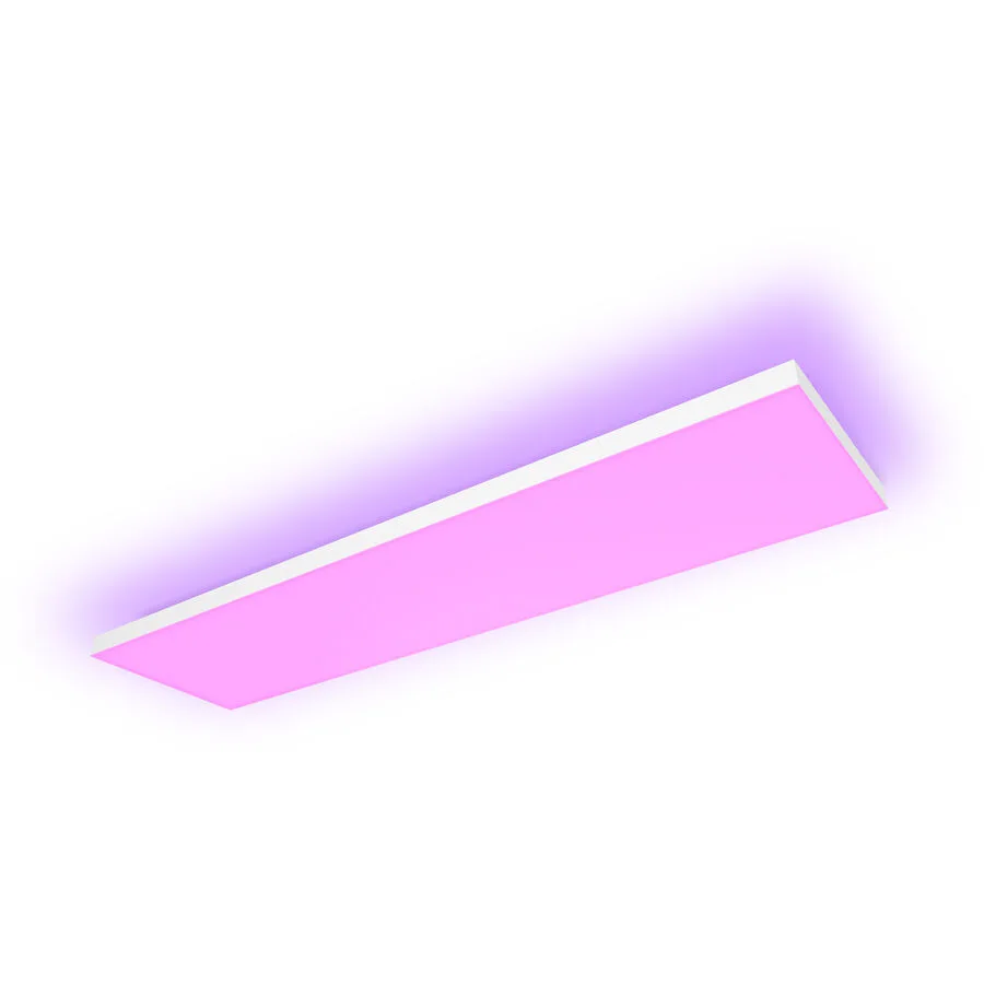 Deckenlampe Philips Hue Weiss 120 mm 30 cm - LED - Lichtfarbe: Extra warmweiss - Helles Neutralweiss - Material: Silikon - Deckenlampe- LED