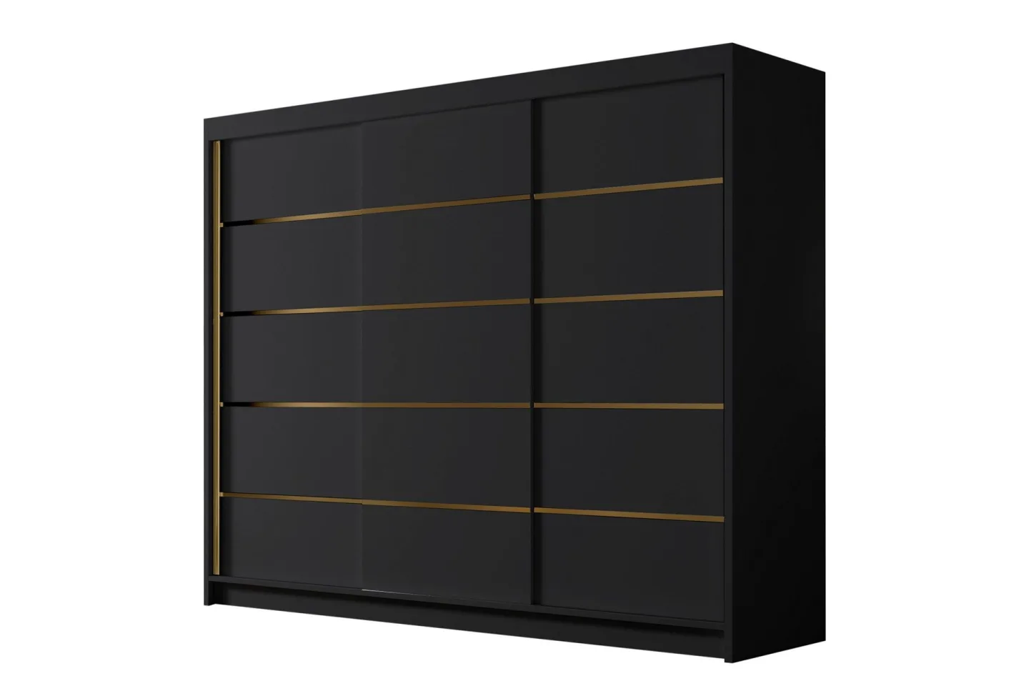 Cinerea Garderob 250x215 cm - Svart