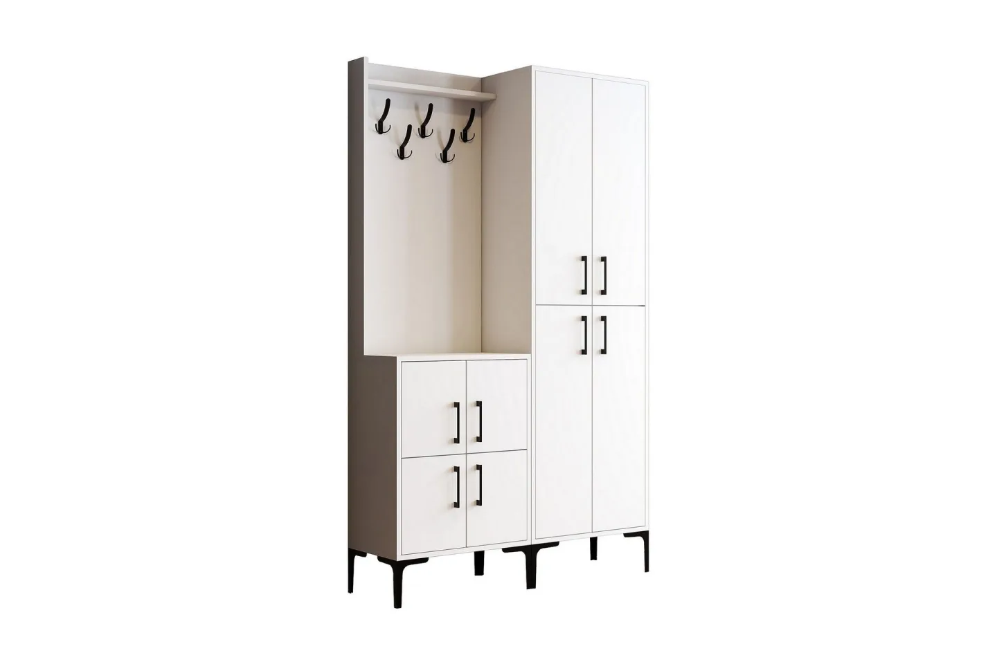 Retzow Hallmöbelset 35x120 cm - Vit