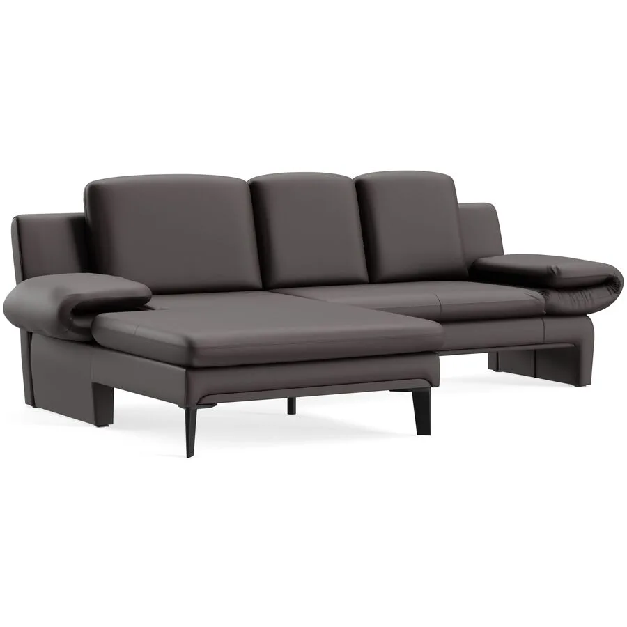 Ecksofa Astra Links Touch - 821 espresso B 321 T 168 cm - Möbel Konfigurator: Traummöbel individuell zusammenstellen