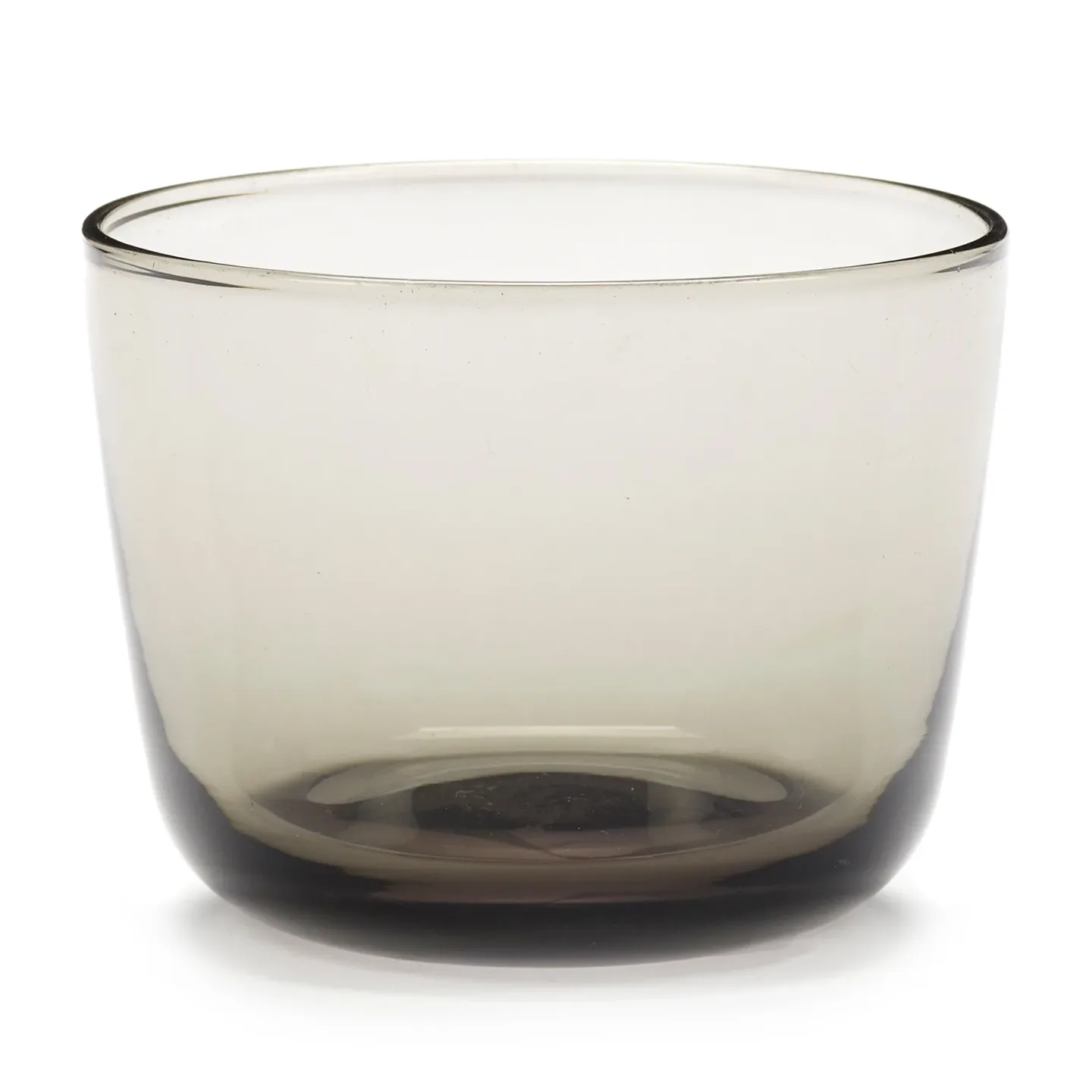 Serax Cena niedriges Glas Ø 8,5 cm Smokey Grey