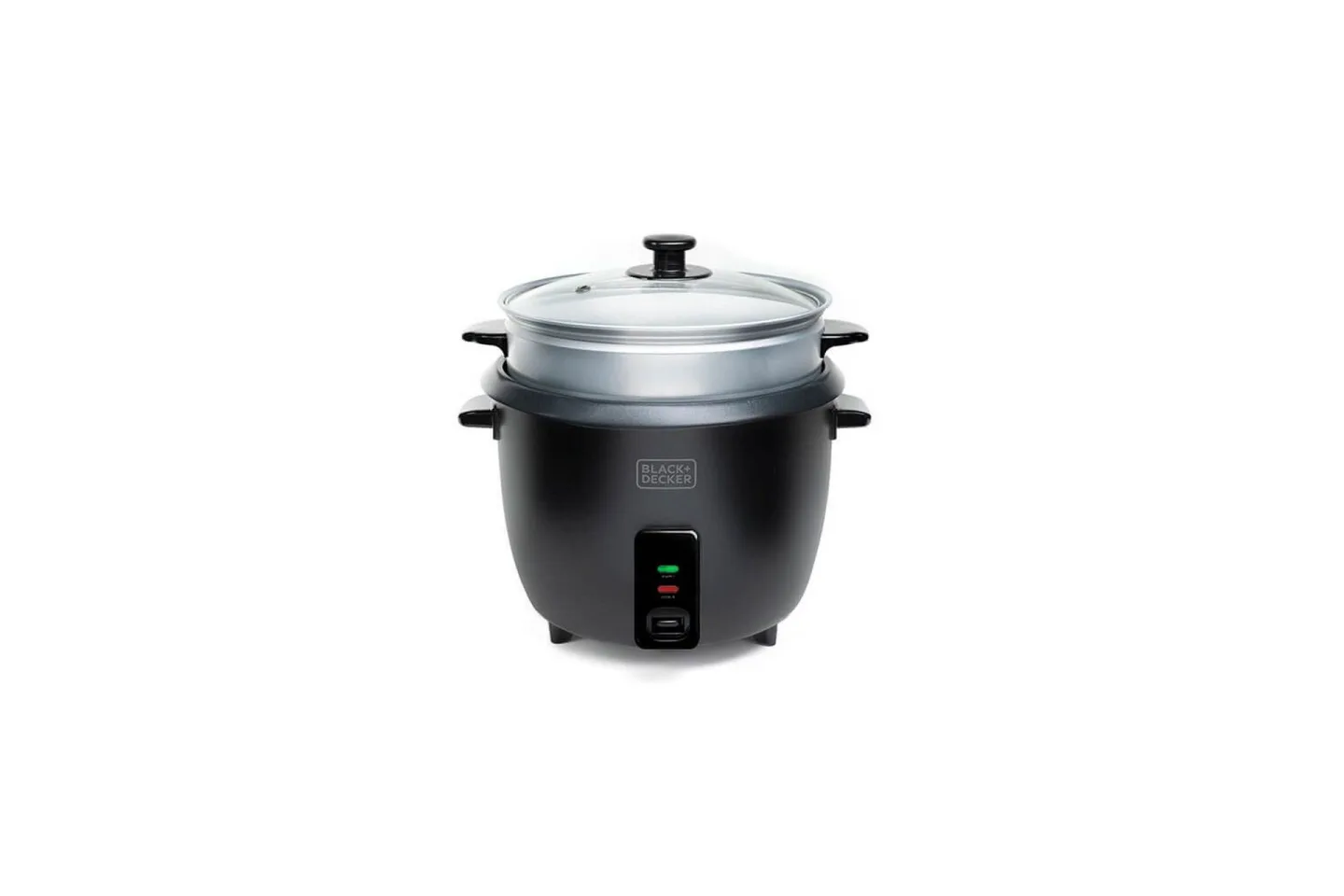 Riskokare Black+Decker 1.8L Svart - Svart