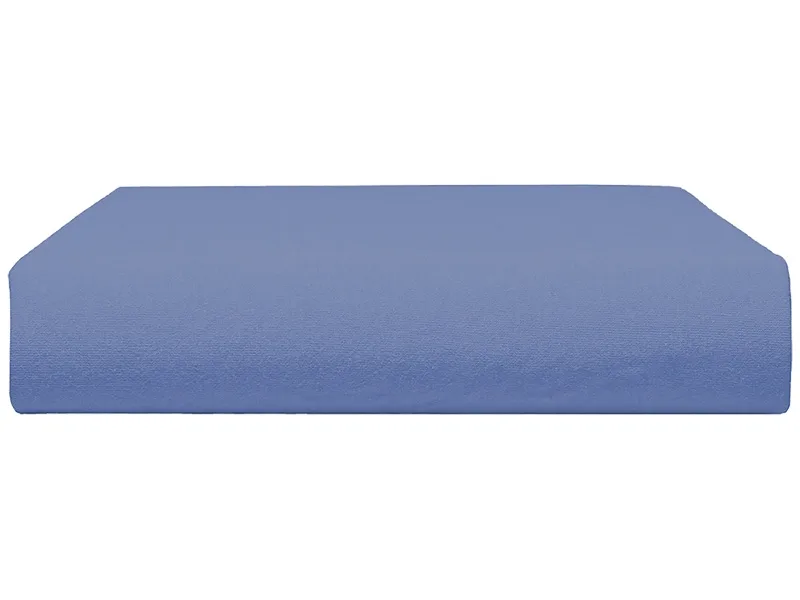 Fixleintuch DH BOXSPRING 90x200cm blau
