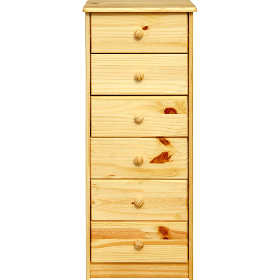 Kommode Julio Natur Kiefer B 43 H 106 cm