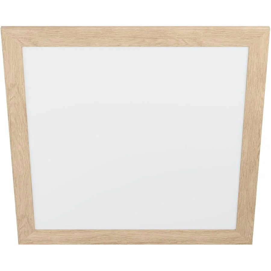 Eglo Deckenlampe Piglionasso Braun/Weiss Stahl/Kunststoff 64.5 cm 64.5 cm - Farbe: weiss/braun - LED - Lichtfarbe: Helles Neutralweiss - Material: