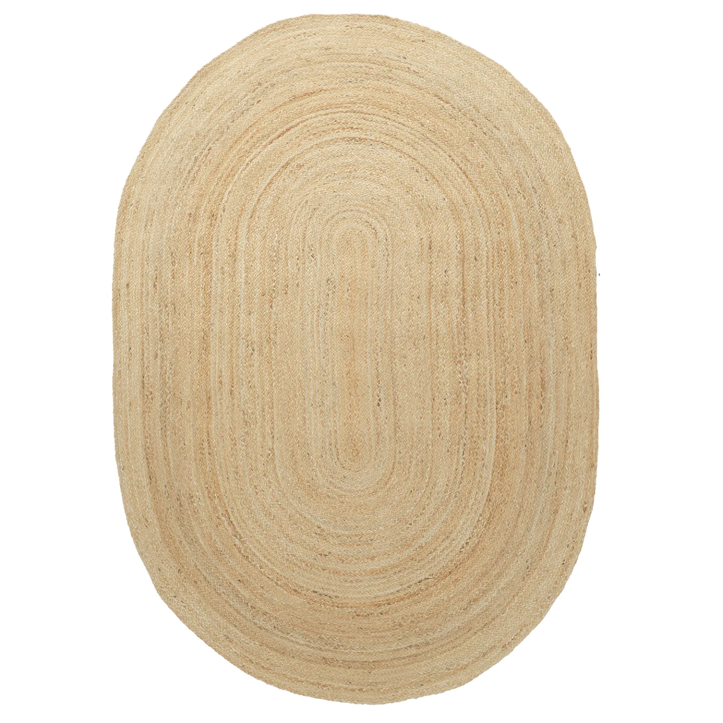 Oval juteteppe - San Francisco (jute) (Størrelse: 70 x 300 cm)
