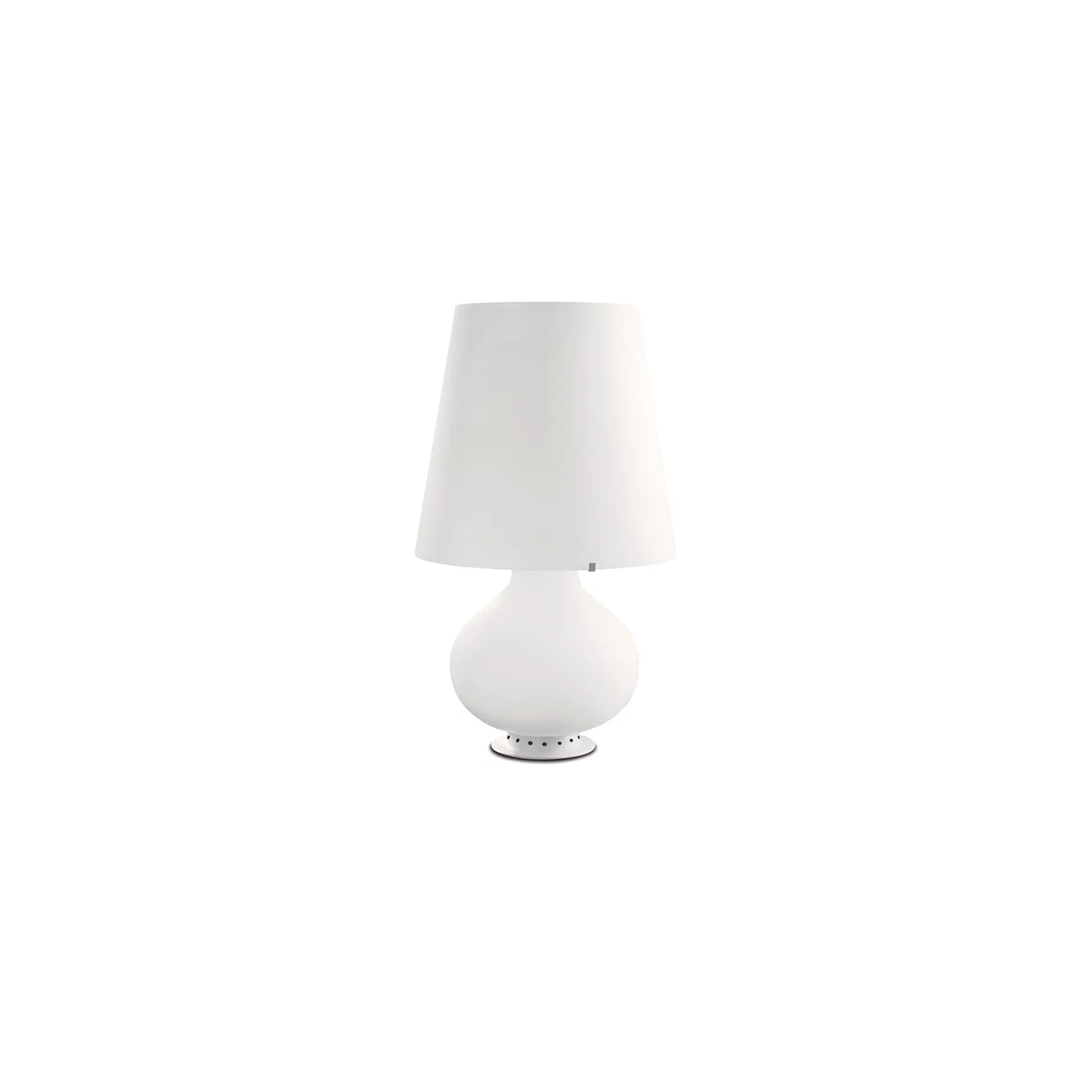 FontanaArte - Fontana Ø 20 cm - Bordslampor - Max Ingrand - Vit