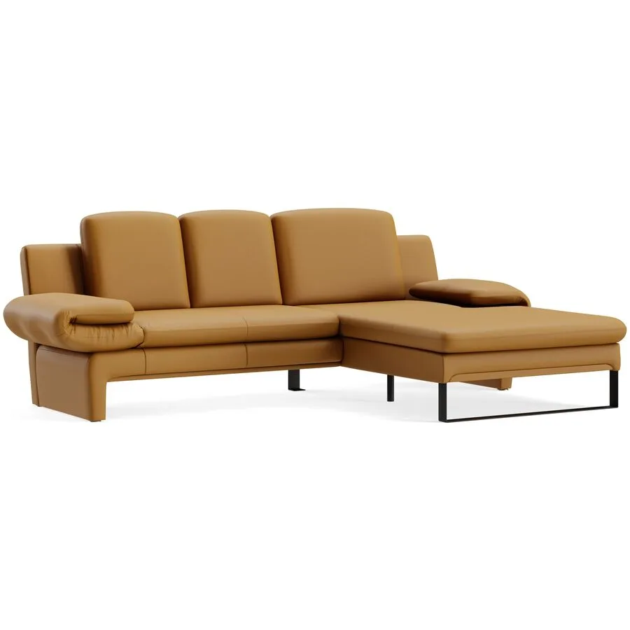 Ecksofa Astra Rechts Touch - 852 senf B 321 T 168 cm - Möbel Konfigurator: Traummöbel individuell zusammenstellen