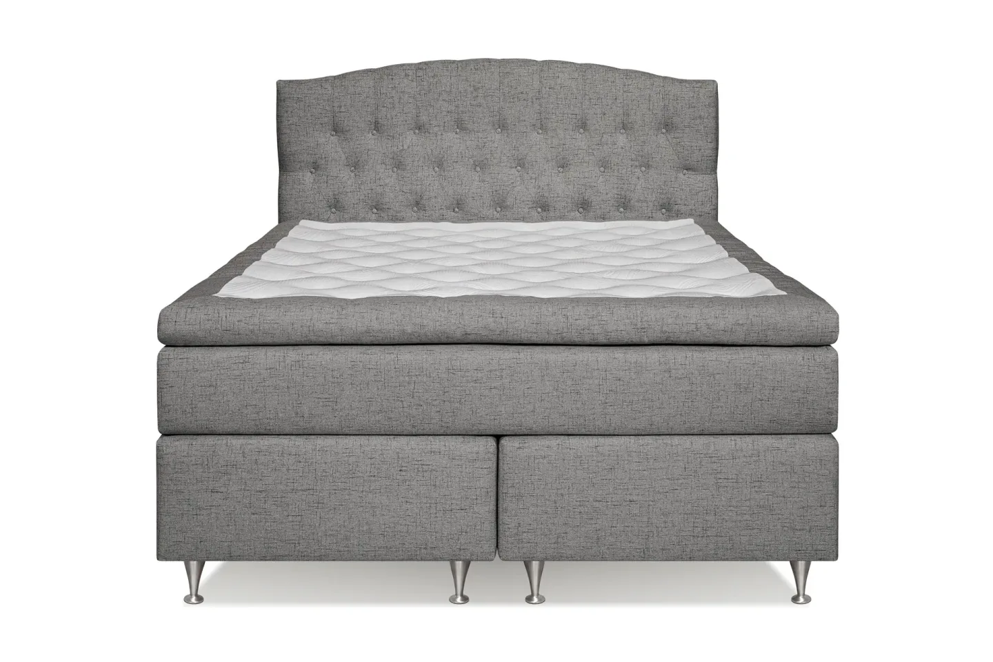 Belda Kontinentalsäng 160x200Medium - Grå