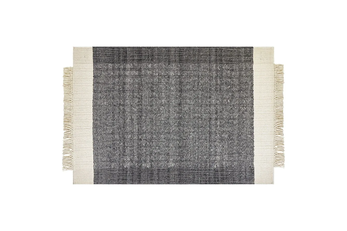 Atlanti Ullmatta 160x230 cm - Svart/Vit