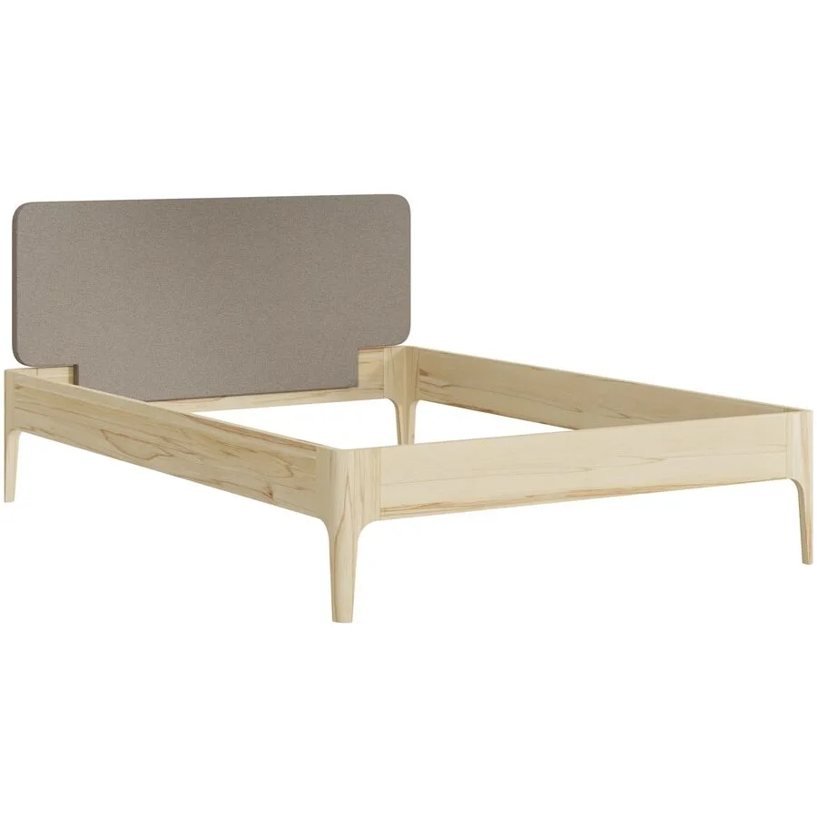 Bett Lund Kernbuche Massivholz Massivholz 140 x 200 cm - Möbel Konfigurator: Traummöbel individuell zusammenstellen
