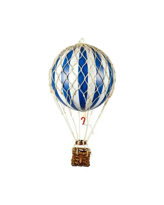 Luftballon Floating The Skies blå/hvid