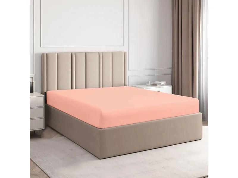 Fixleintuch DH PERCALE 90x200cm rosa