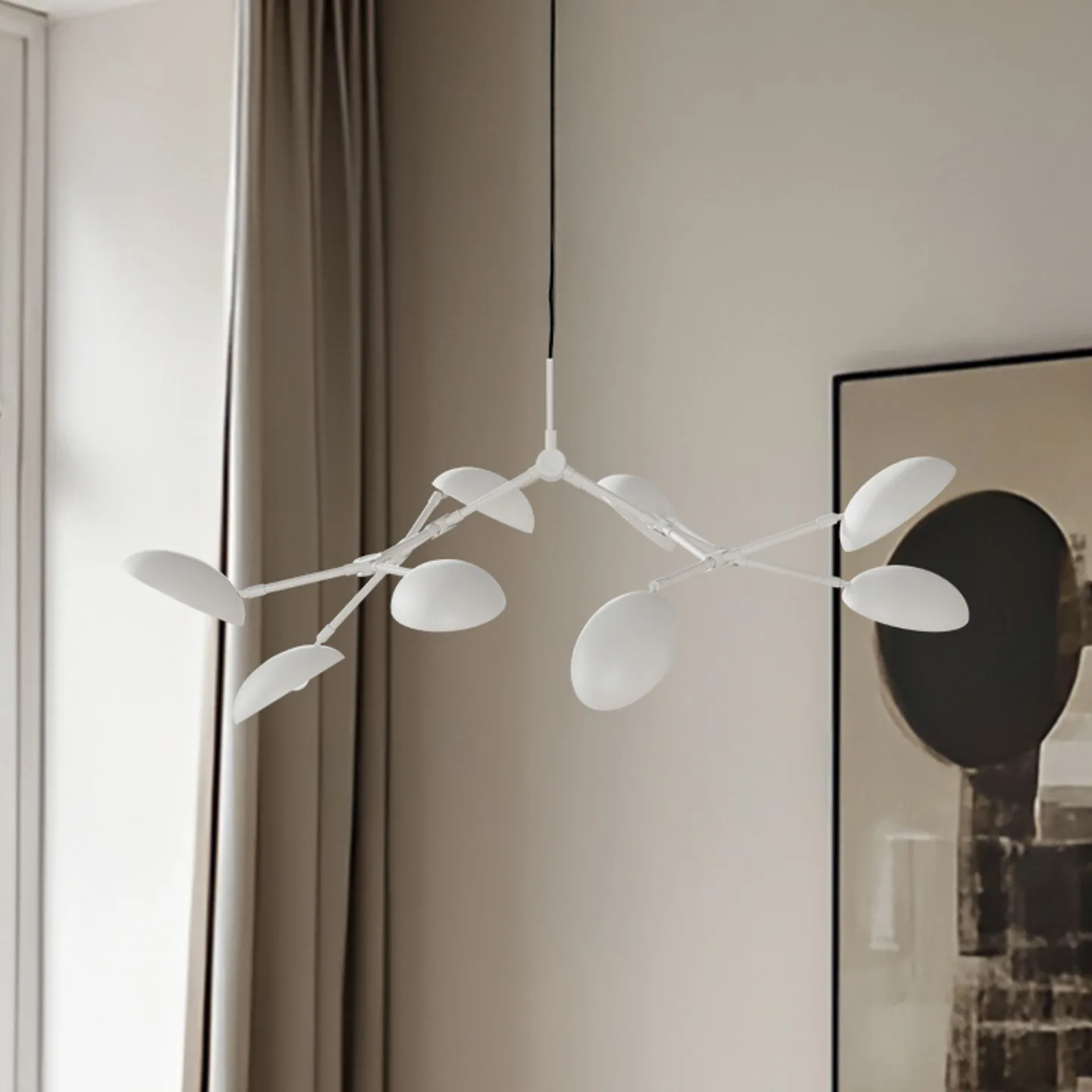101 Copenhagen Drop Chandelier takkrona mini Vit