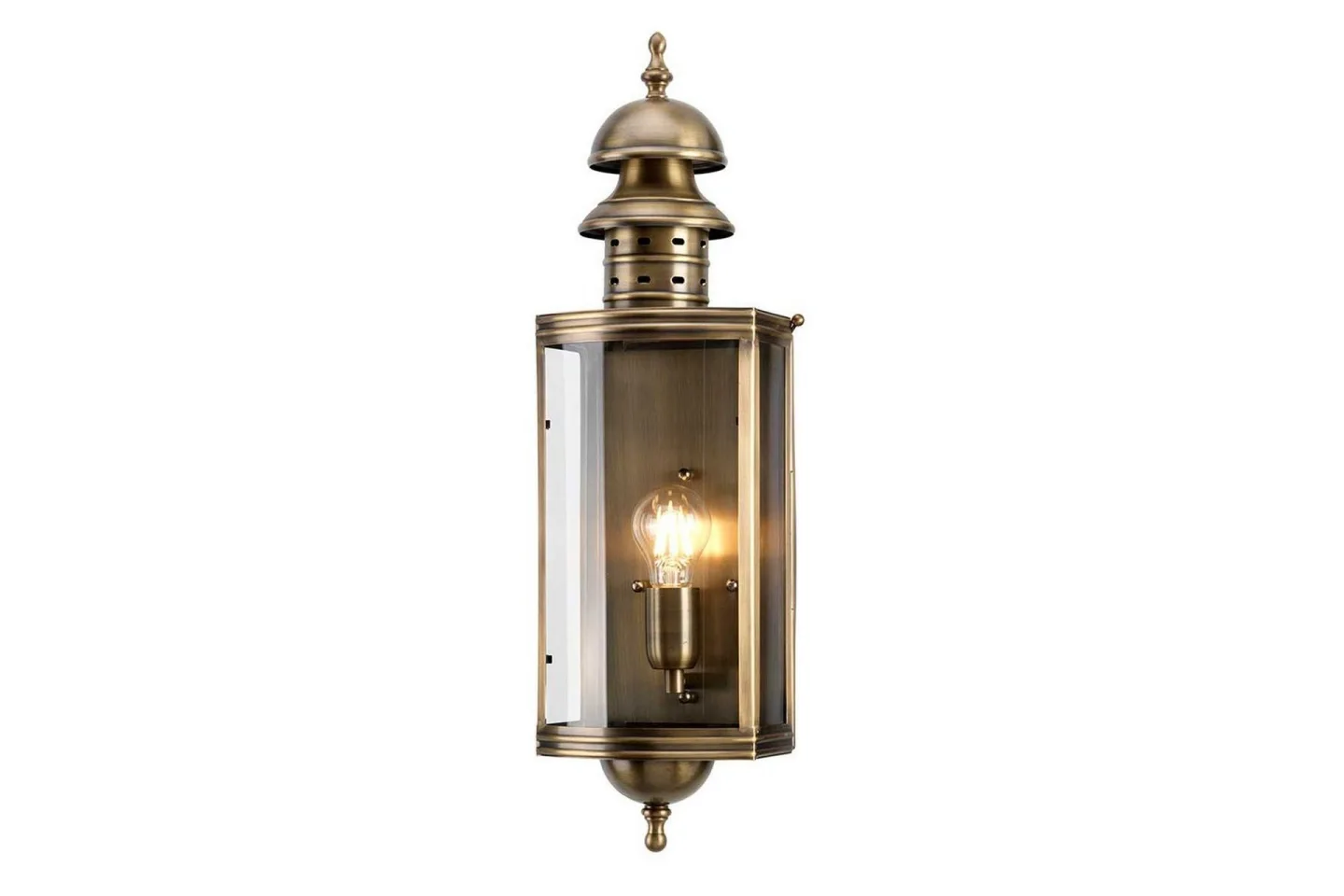Downing Street Elstead Lighting Vägglampa utomhus - Brass