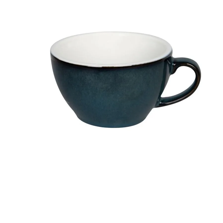 Diverse Café-Latte-Tasse Eggi Nachtblau Porzellan H 7 cm 0.3 l