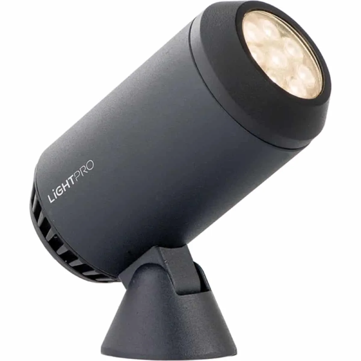 Castor 8 Markstrålkastare 12V 8W 3000K Dimbar Svart