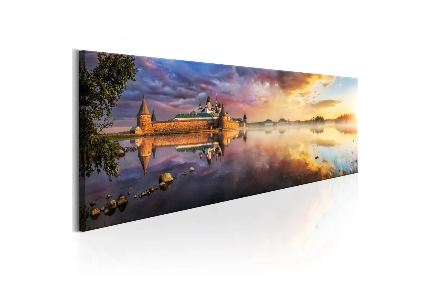 Tavla Solovetsky Monastery Russia 120x40 cm -