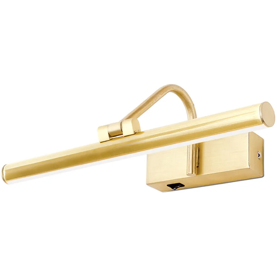 Wandlampe Portrait Gold Stahl 18.5 cm - Lichtfarbe: Warmweiss