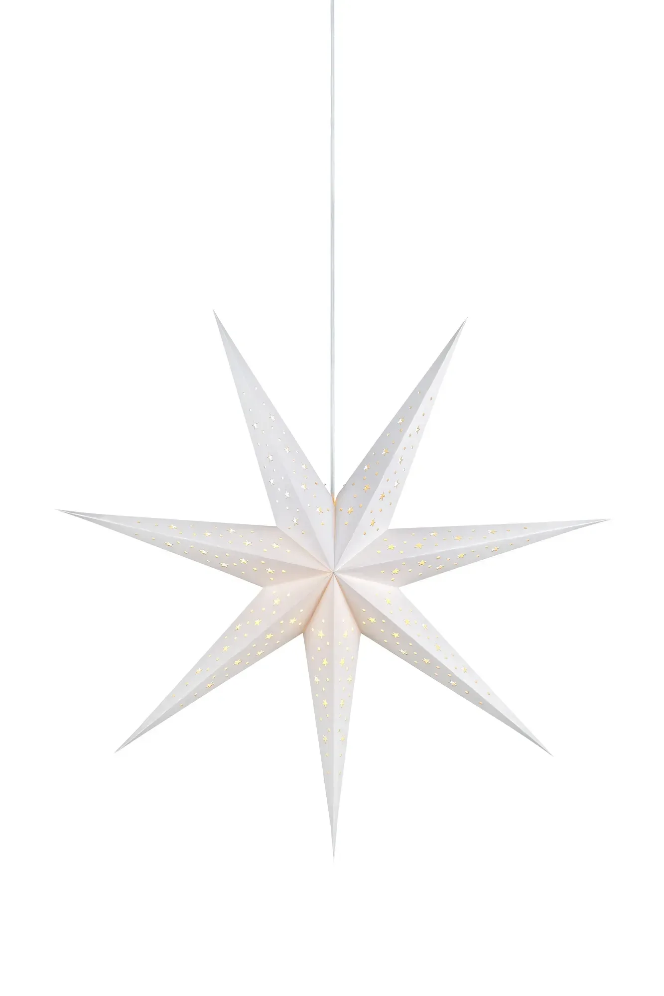 Solvalla Stern Weiß 75 cm Slim