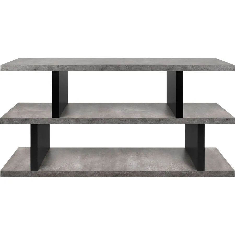 Regal Samos betongrau Holz B 163 H 88 cm