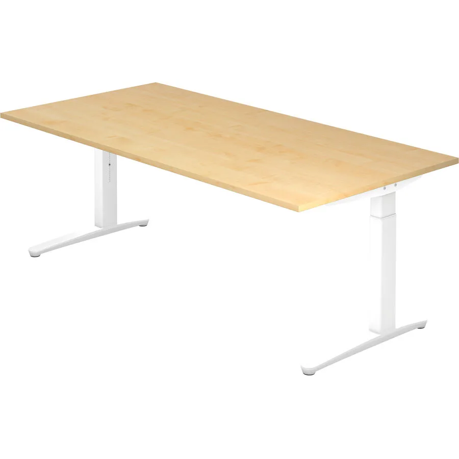 Schreibtisch Office Ahorn Holzwerkstoff B 200 T 100 cm