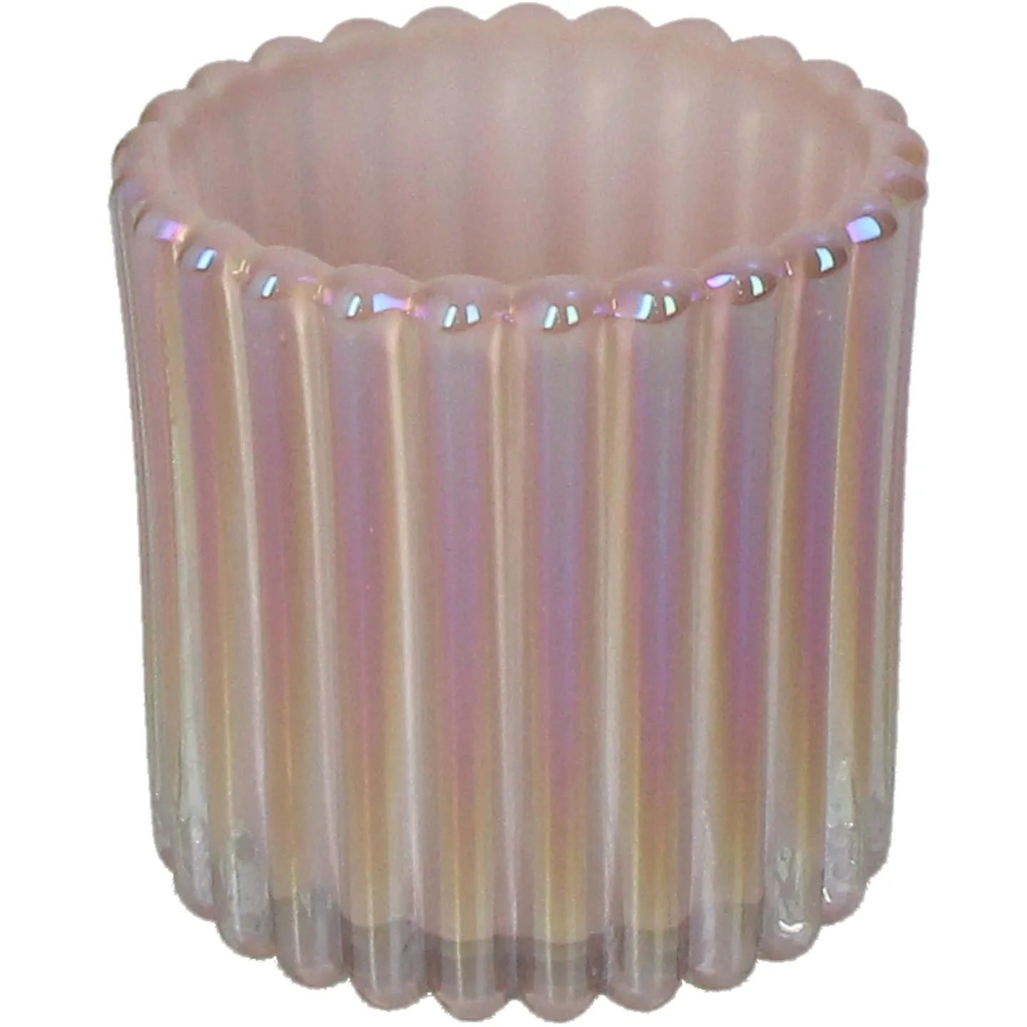 Kersten Windlicht Glas, Rosa H: 8 cm | Schubiger Möbel