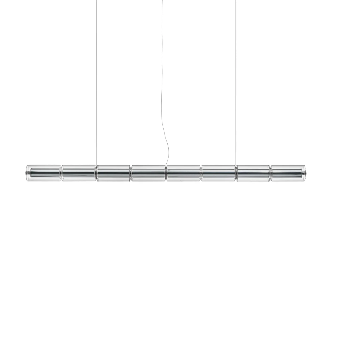 Flos Luce Cilindrica S1 pendel 165,6 cm Glass