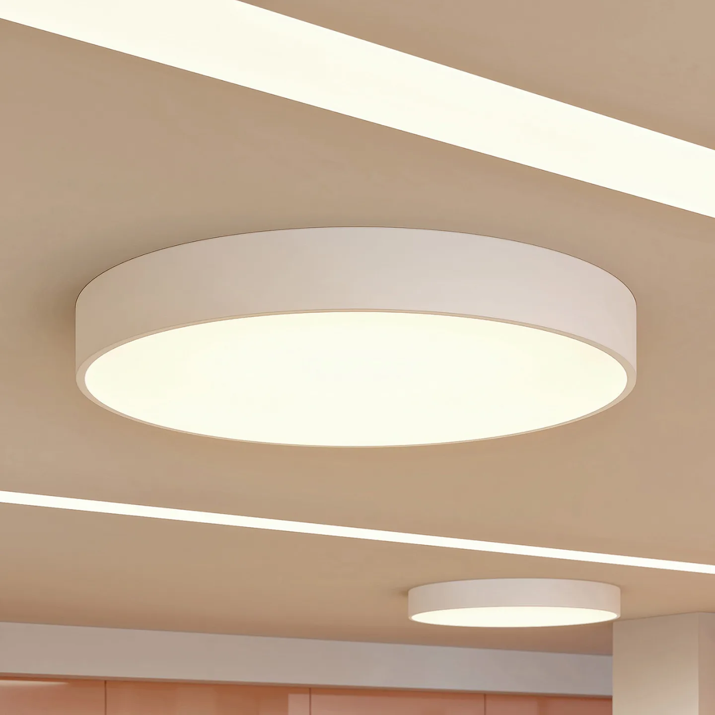 Noabelle LED Deckenleuchte Ø80 White - Arcchio - Küche - Modern - Metall - Rund