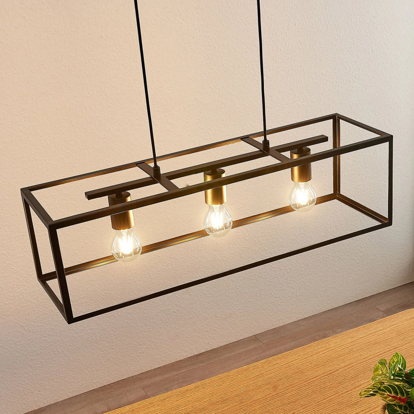 Emily Pendelleuchte Black - Lindby - Küche - Modern - Metall - Mehrflammig