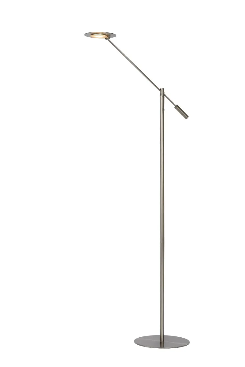 Lucide - Anselmo - Golvlampa - Krom
