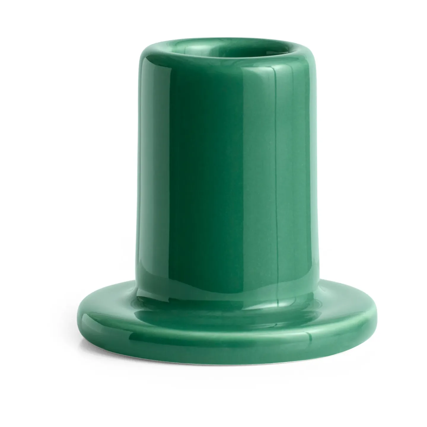 HAY Tube Kerzenhalter 5cm Green