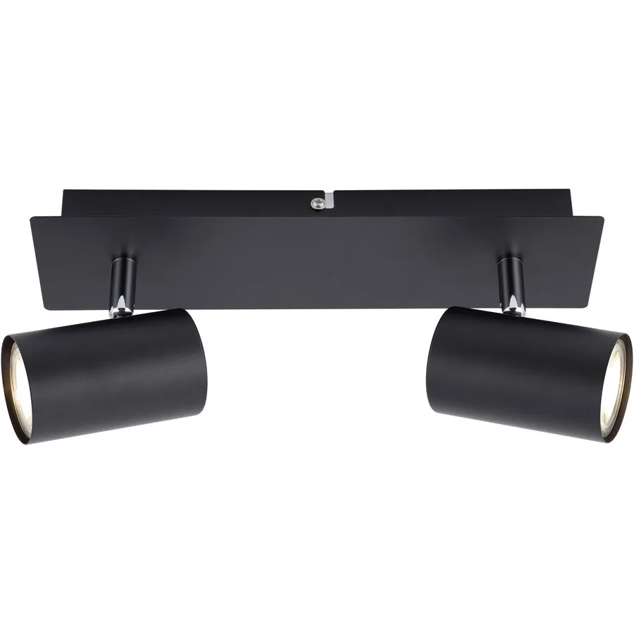 Spot Basiano Schwarz Metall 29 cm 12 cm
