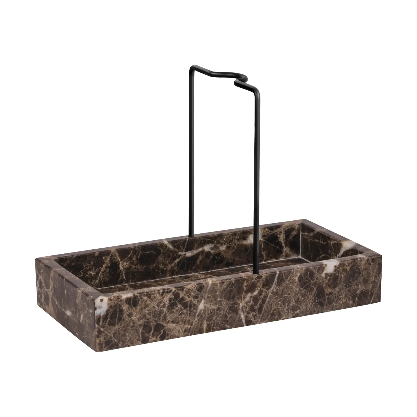 Mette Ditmer Marble Spülbecken organizer 12x23,5 cm Brown