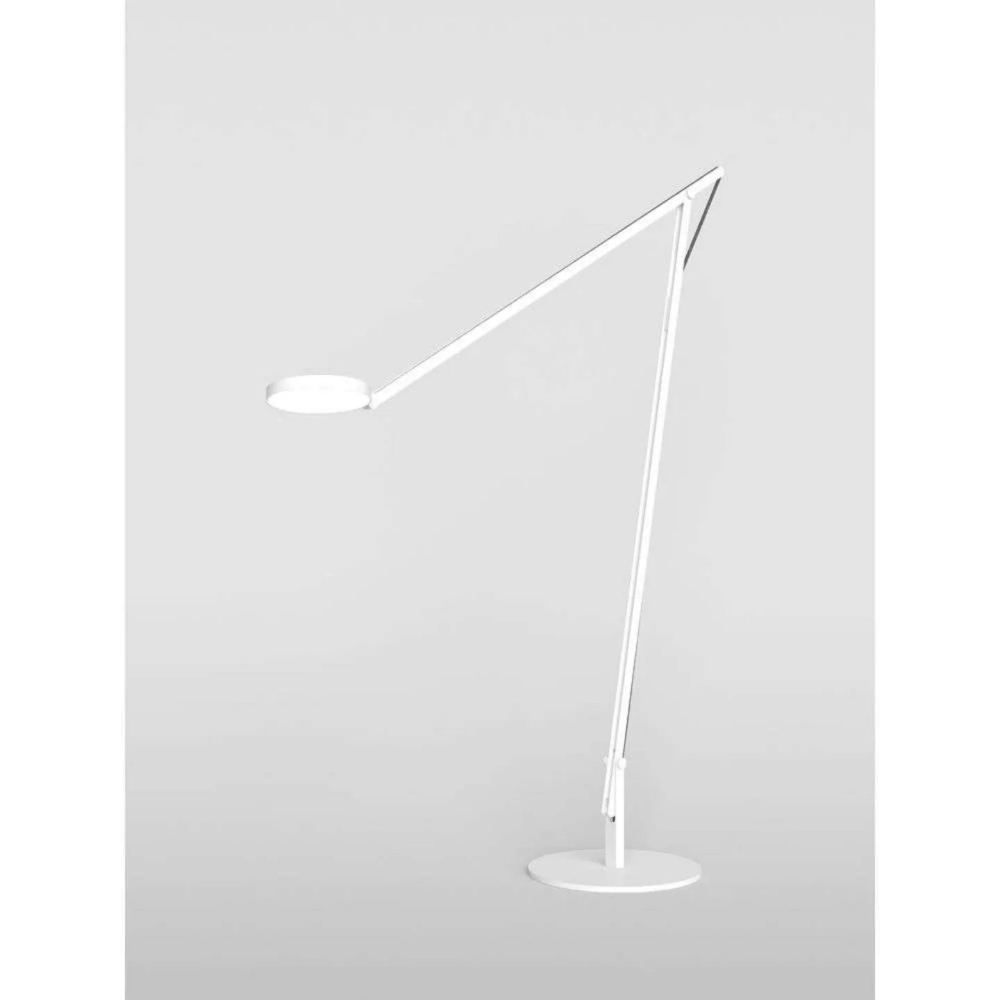 String XL Stehleuchte Matt White/Black - Rotaliana - Wohnzimmer - Aluminium