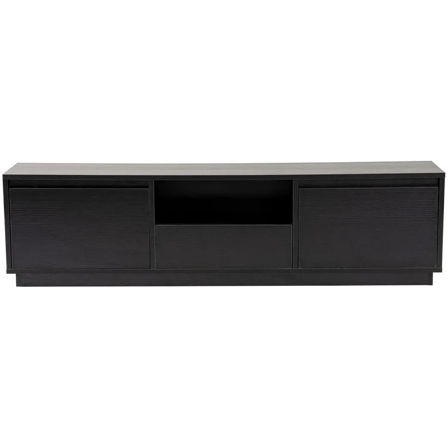 TV-Möbel Georis schwarz Holzwerkstoff B 160 cm