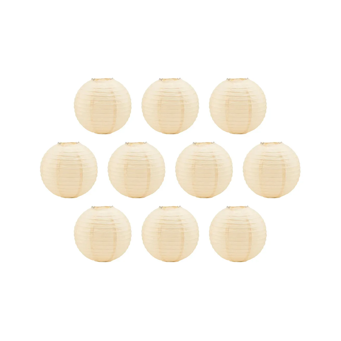 House Doctor Soni lampskärm 10-pack sand Ø25 cm