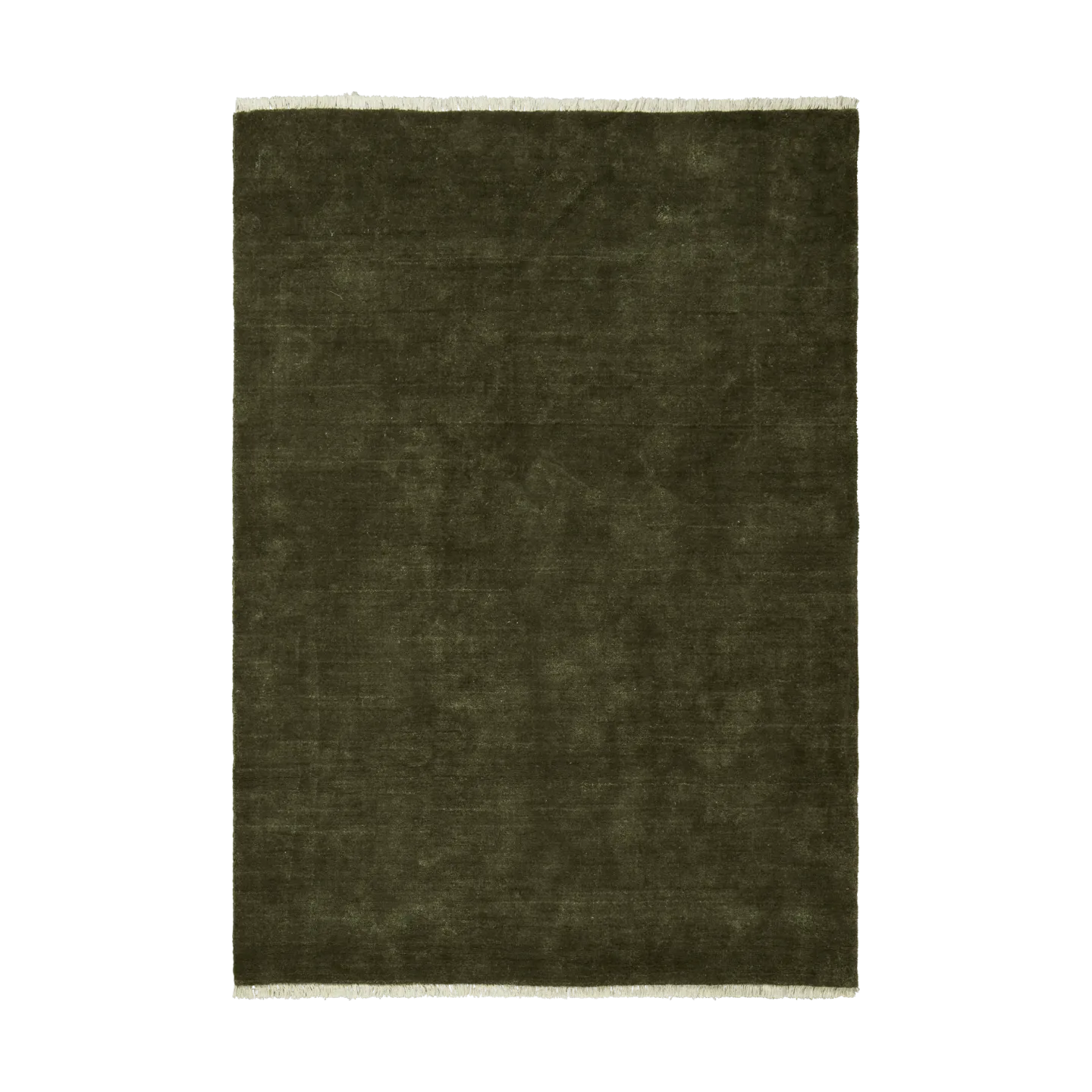 Ferm Living Firth Jute-Teppich Dark olive, 200x300 cm