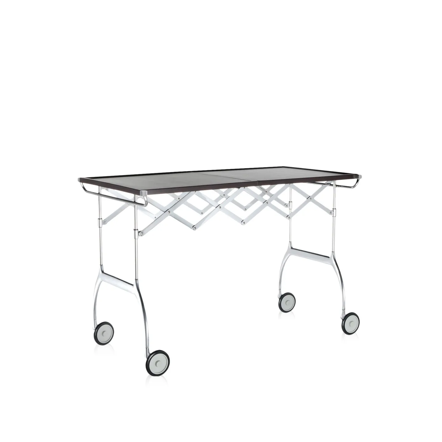 Kartell - Battista Trolley 4460, Plum, Matt - Serveringsvagnar - Antonio Citterio - Lila - Metall/Plast