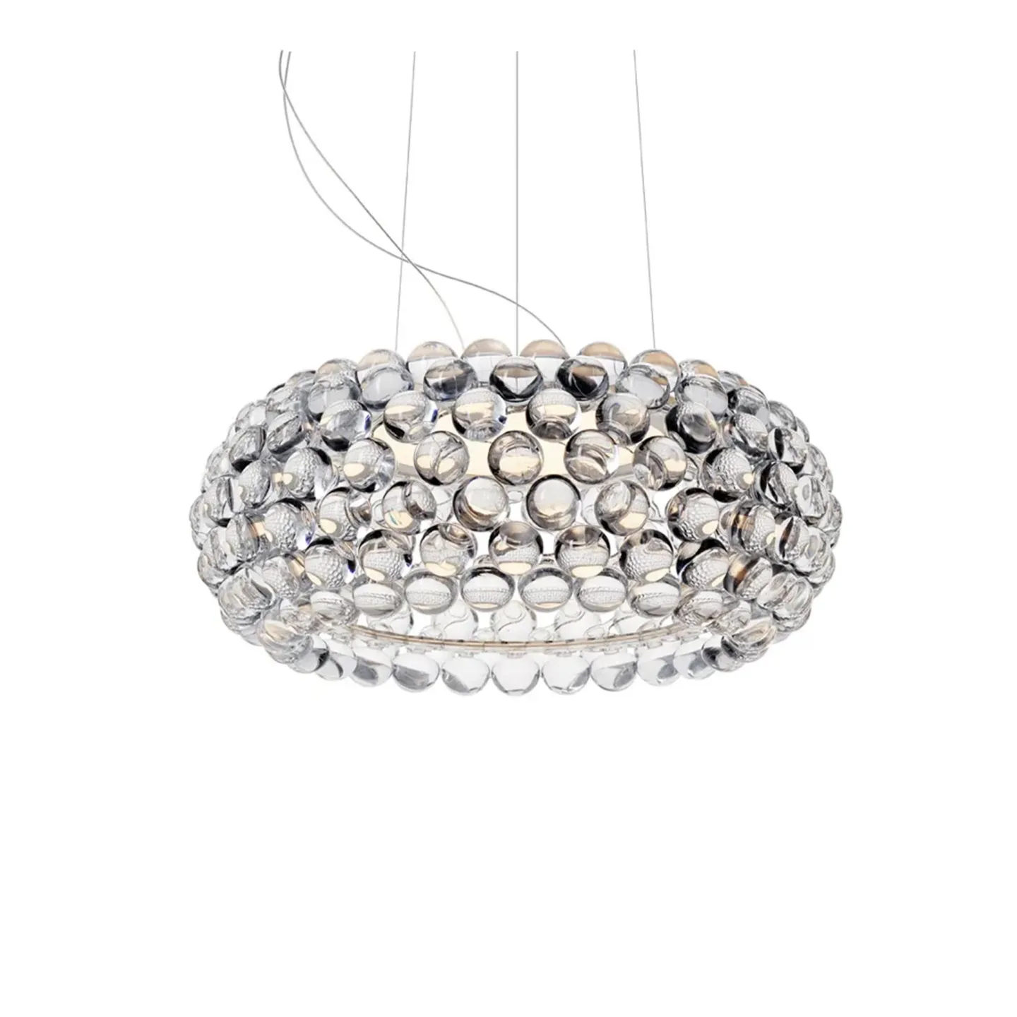 Foscarini - Caboche Plus Media MyLight Transparent - Pendellampor - Eliana Gerotto,Patricia Urquiola