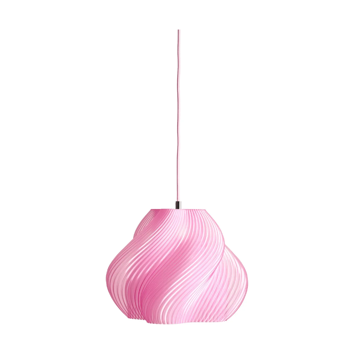 Crème Atelier Soft Serve Pendelleuchte Rose sorbet-chrome, 02, 25 cm