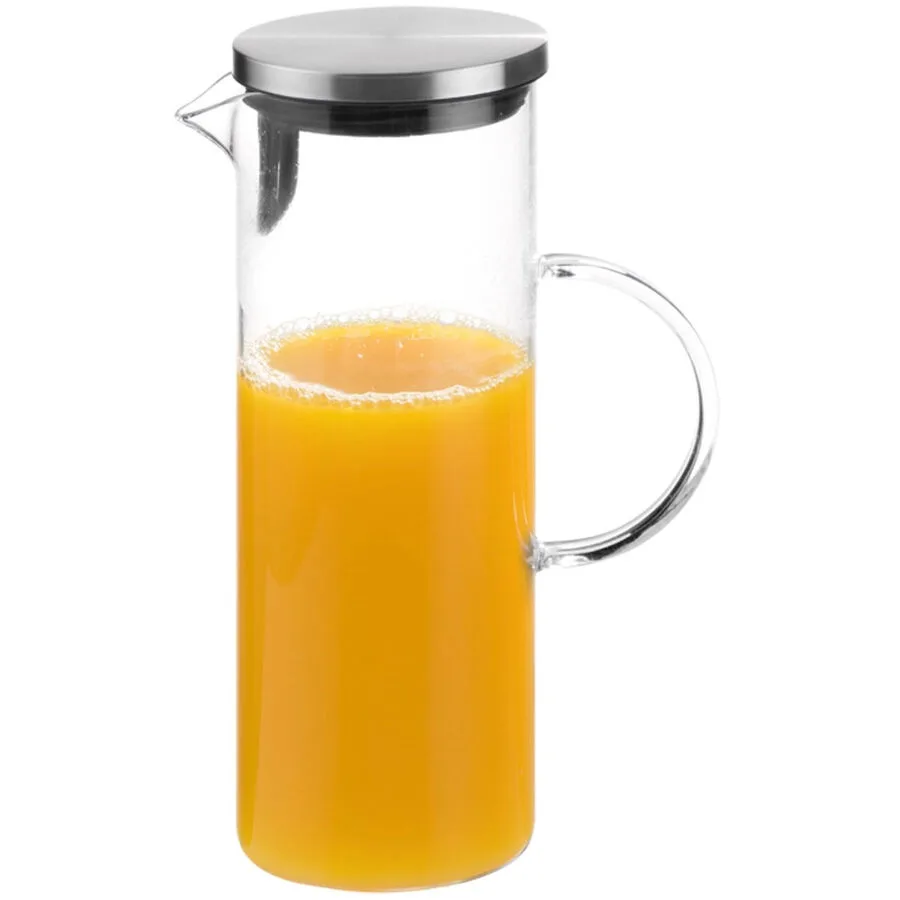 Karaffe Aps Silber Glas/Edelstahl 1.5 l