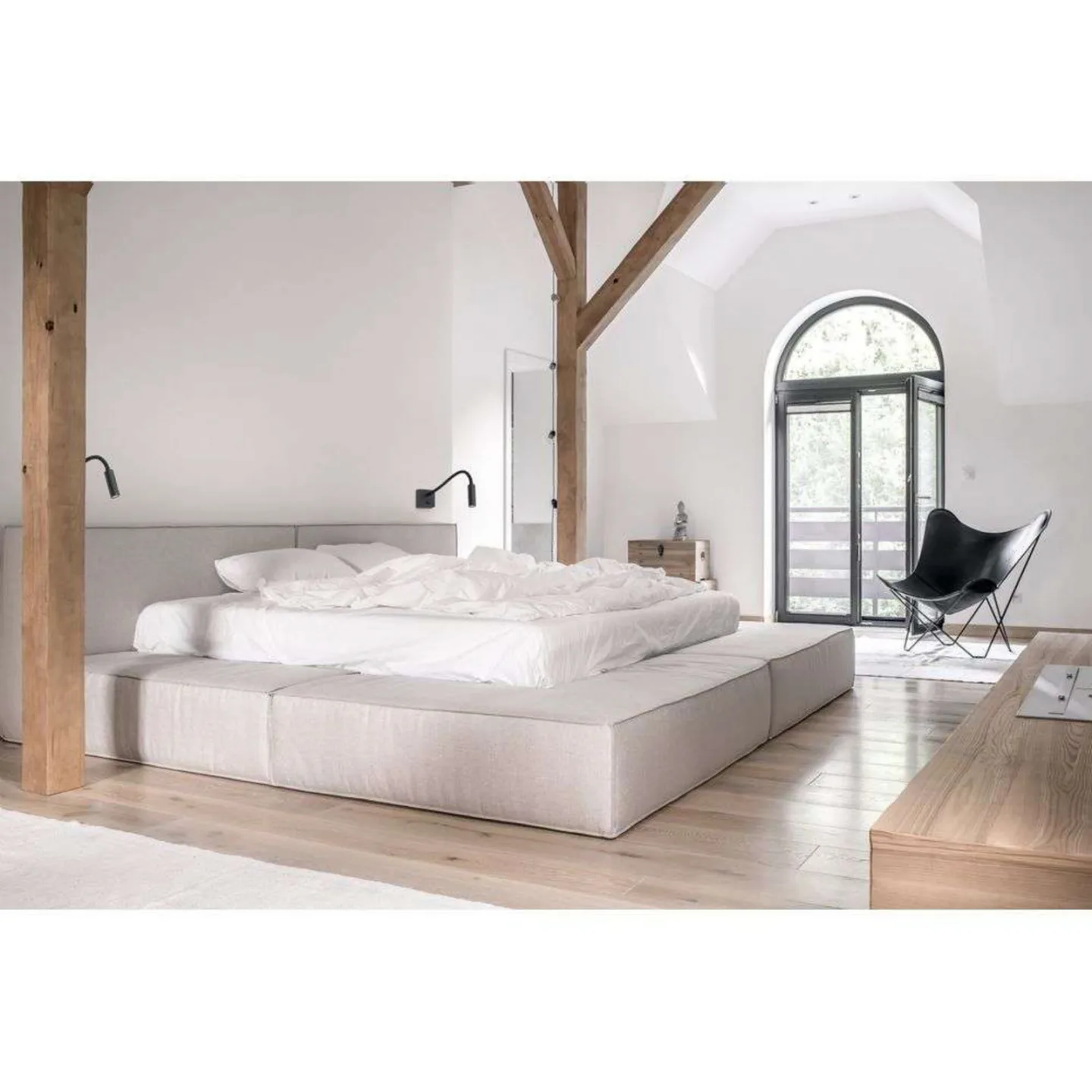 Flex Væglampe Sort - Antidark - Stue - Aluminium