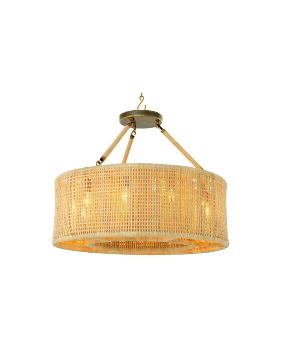 Bernardi loftlampe natural rattan