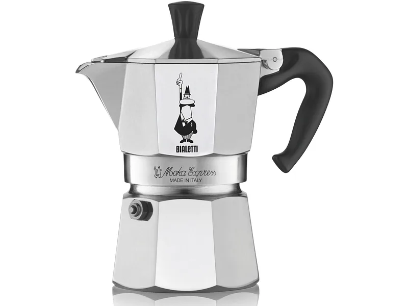 BIALETTI Italienische Kaffeemaschine BIA-MOKA-EXPR-3TZ 0.13L