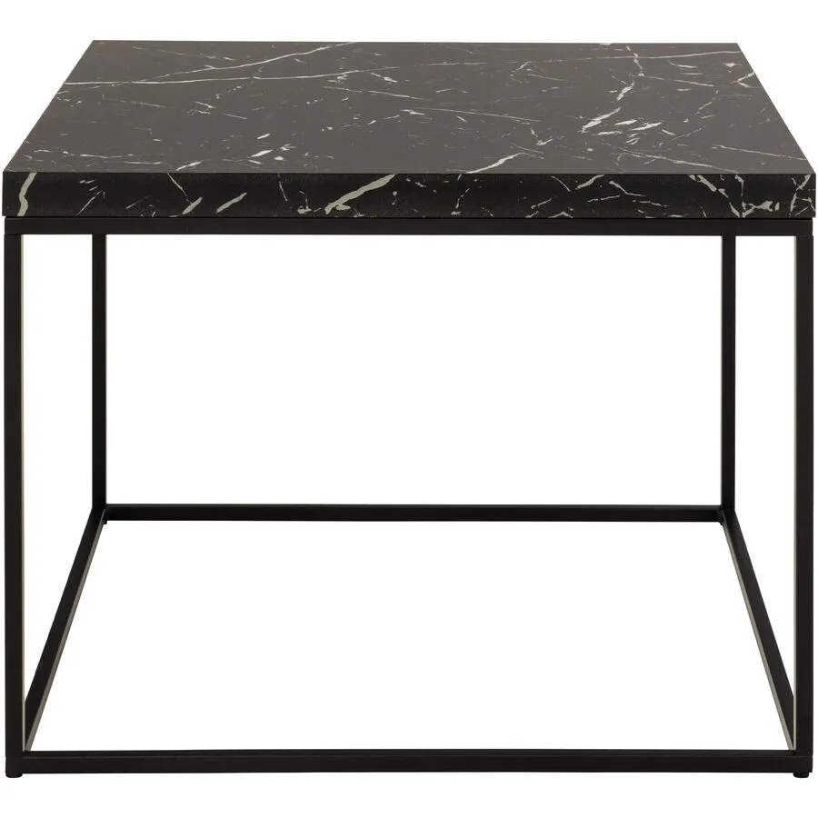 Salontisch Simpson schwarz Mischholz (MDF) B 60 T 60 cm