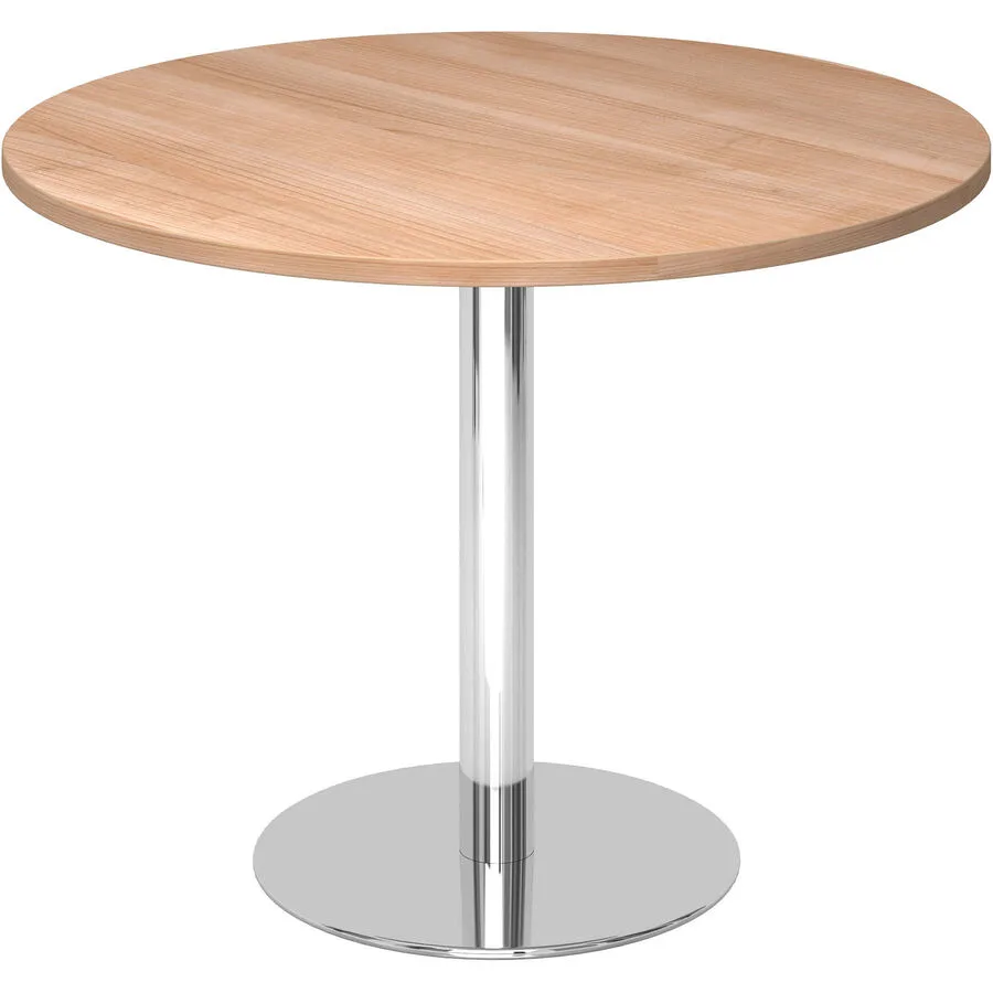 Besprechungstisch Office Nussbaum Dekor Holzwerkstoff B 100 T 100 cm