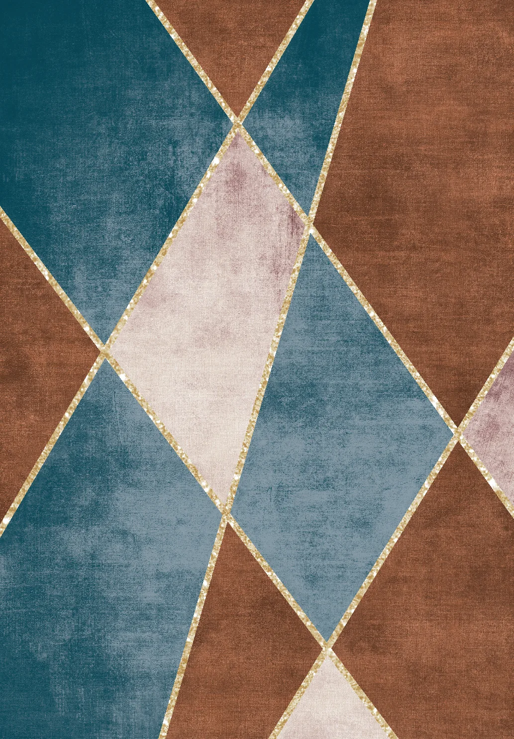 Wilton-teppe - Esti (multi) (Størrelse: 200 x 280 cm)